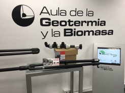 Colaboracin con AULA HUNOSA de la Geoterma y la Biomasa